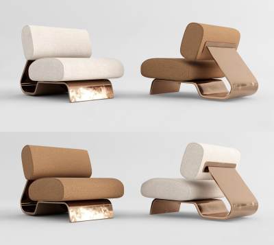 现代休闲椅 单人沙发